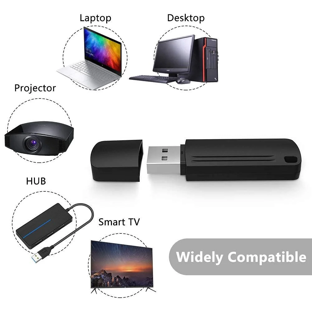 Набір USB-накопичувачів Vansuny 10 шт. 32GB USB 2.0 Чорний, фото №3 Набір USB-накопичувачів Vansuny 10 шт. 32GB USB 2.0 Чорний, фото №3