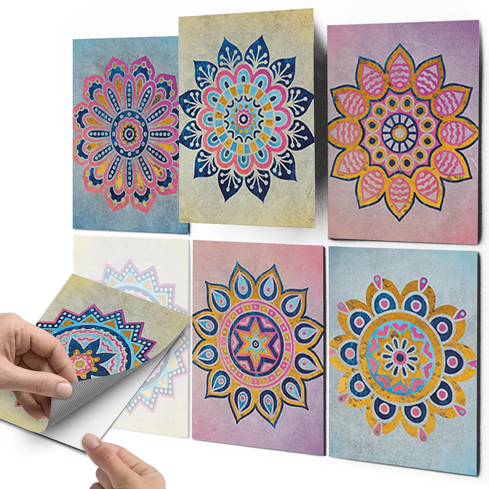 Наклейки на плитку creatisto Africa Mosaic ПВХ самоклеючі 9 шт., фото №1