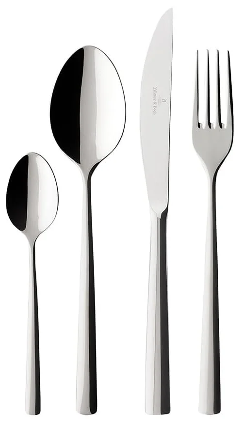 Набор столовых приборов Villeroy&Boch Piemont / Нержавеющая сталь / 24 шт., фото №1 Набор столовых приборов Villeroy&Boch Piemont / Нержавеющая сталь / 24 шт., фото №1