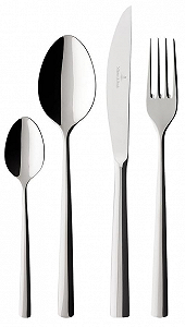 Купить Набор столовых приборов Villeroy&Boch Piemont / Нержавеющая сталь / 24 шт. - Фото 1 Набор столовых приборов Villeroy&Boch Piemont / Нержавеющая сталь / 24 шт. - Фото 1