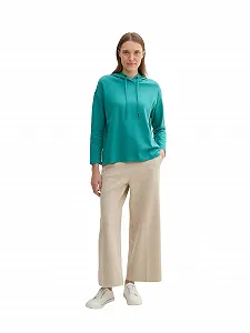 Толстовка с капюшоном TOM TAILOR Женская synthetic.ua - Фото 1