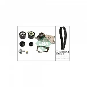 Комплект ремня ГРМ с водяным насосом INA 530 0640 30 для NISSAN RENAULT DACIA - Фото 1