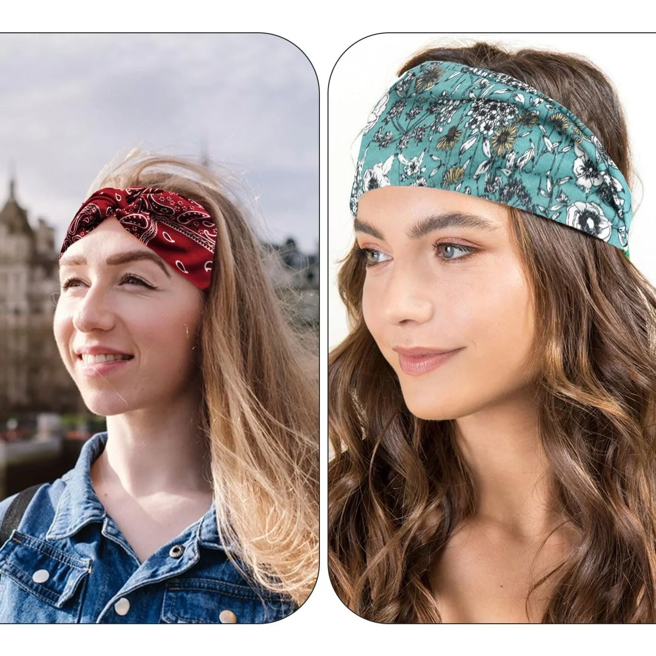 Пов'язка на голову Еластична в стилі бохо для жінок, фото №4 Пов'язка на голову Еластична в стилі бохо для жінок, фото №4