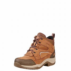 Чоботи жіночі ARIAT Telluride II H20, темно-коричневі - Фото 1