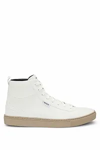 Кроссовки HUGO Morrie Hito Hightop из искусственной кожи - Фото 1