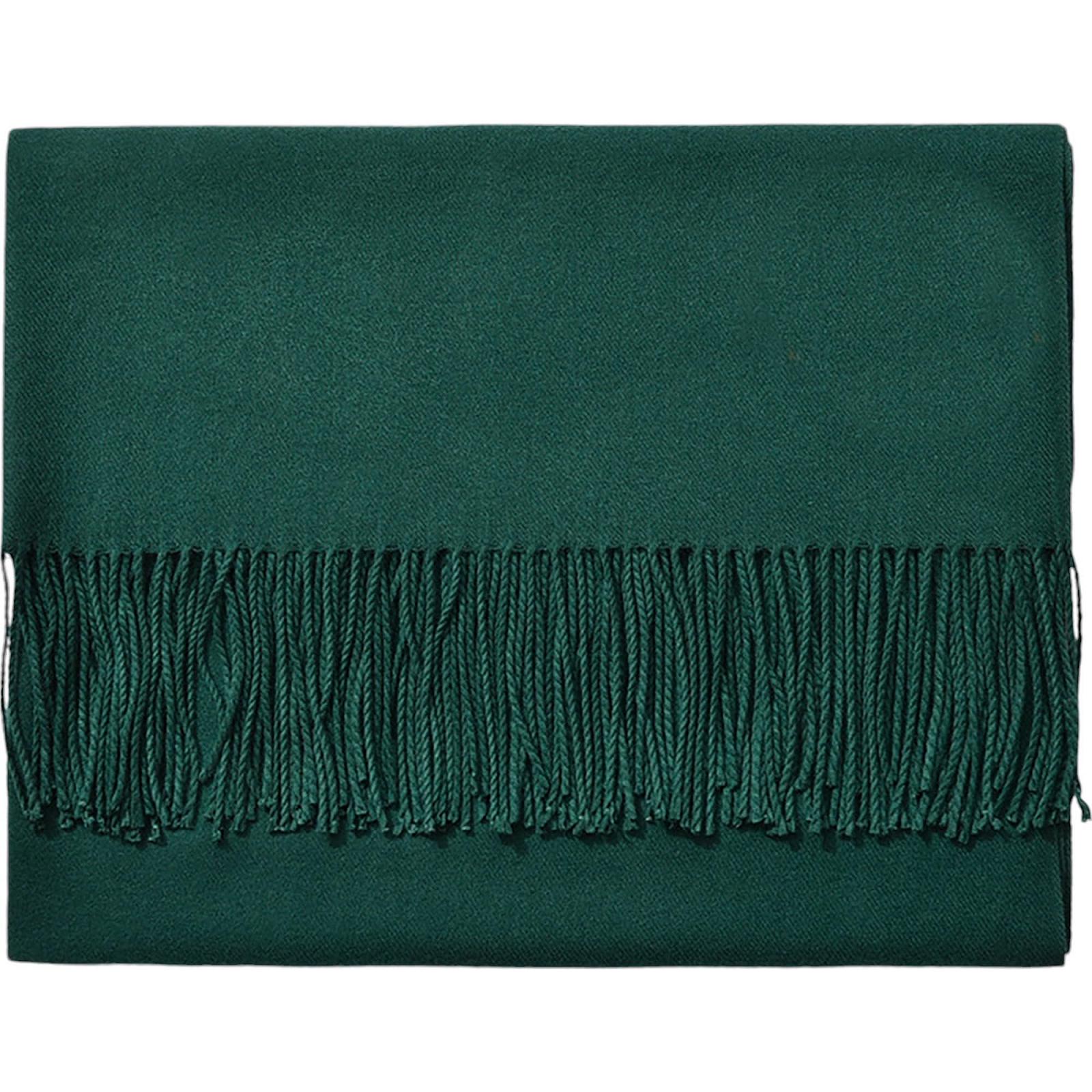 Женский шарф-пашмин GFM S1 Forest Green L, S1-Forest Green, фото №1