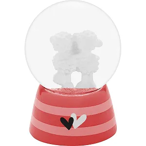 Снежный шар Sheepworld 73794 с блестками, с надписью на основе, высота 6,5 см, полирезин synthetic.ua - Фото 1