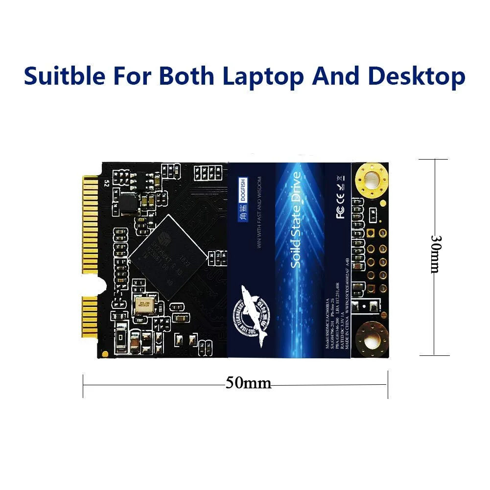 SSD-накопитель Dogfish 250 ГБ mSATA SATA3 Internal, фото №5