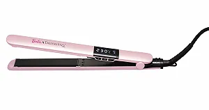 Выпрямитель для волос Demeliss PINK Barbie 2-в-1 керамико-турмалиновые пластины 150-230 °C Розовый synthetic.ua - Фото 1