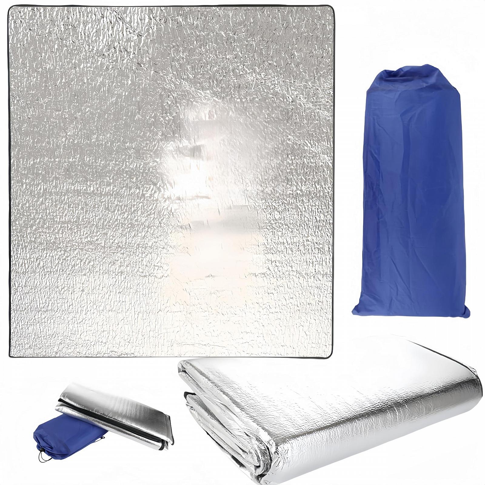 Килимок HJYDGJ 200 × 200 для кемпінгу алюмінієва фольга ультралегкий підлога складаний наметовий ізоляційний, фото №1 Килимок HJYDGJ 200 × 200 для кемпінгу алюмінієва фольга ультралегкий підлога складаний наметовий ізоляційний, фото №1