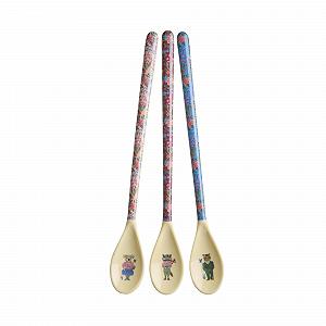 Ложка для заплаты Rice Nathalie Léte Print Melamine Набор из 3 штук Multi-Coloured - Фото 1