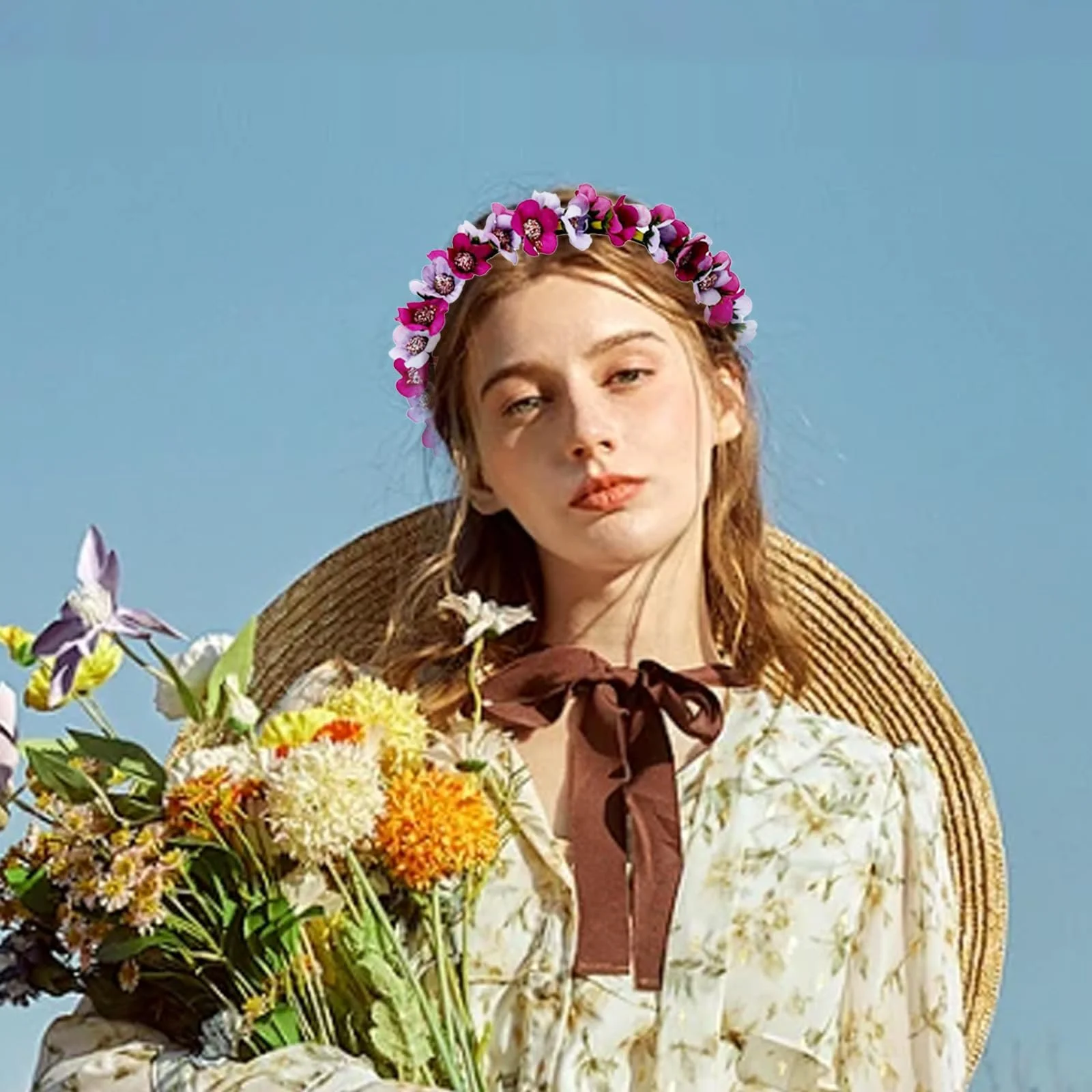 Обруч Квіти 2 шт., фото №3 Обруч Квіти 2 шт., фото №3