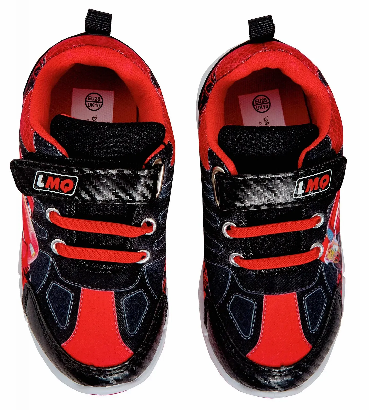 Кросівки Disney Cars Luminous для хлопчиків Lightning McQueen, світлові спортивні, фото №7