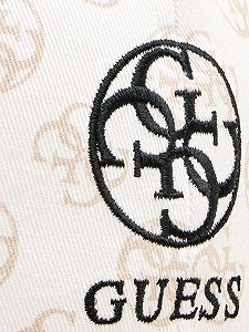 Жіноча бейсболка Guess Бежева ціна на synthetic.ua - Фото 1 Жіноча бейсболка Guess Бежева synthetic.ua - Фото 1