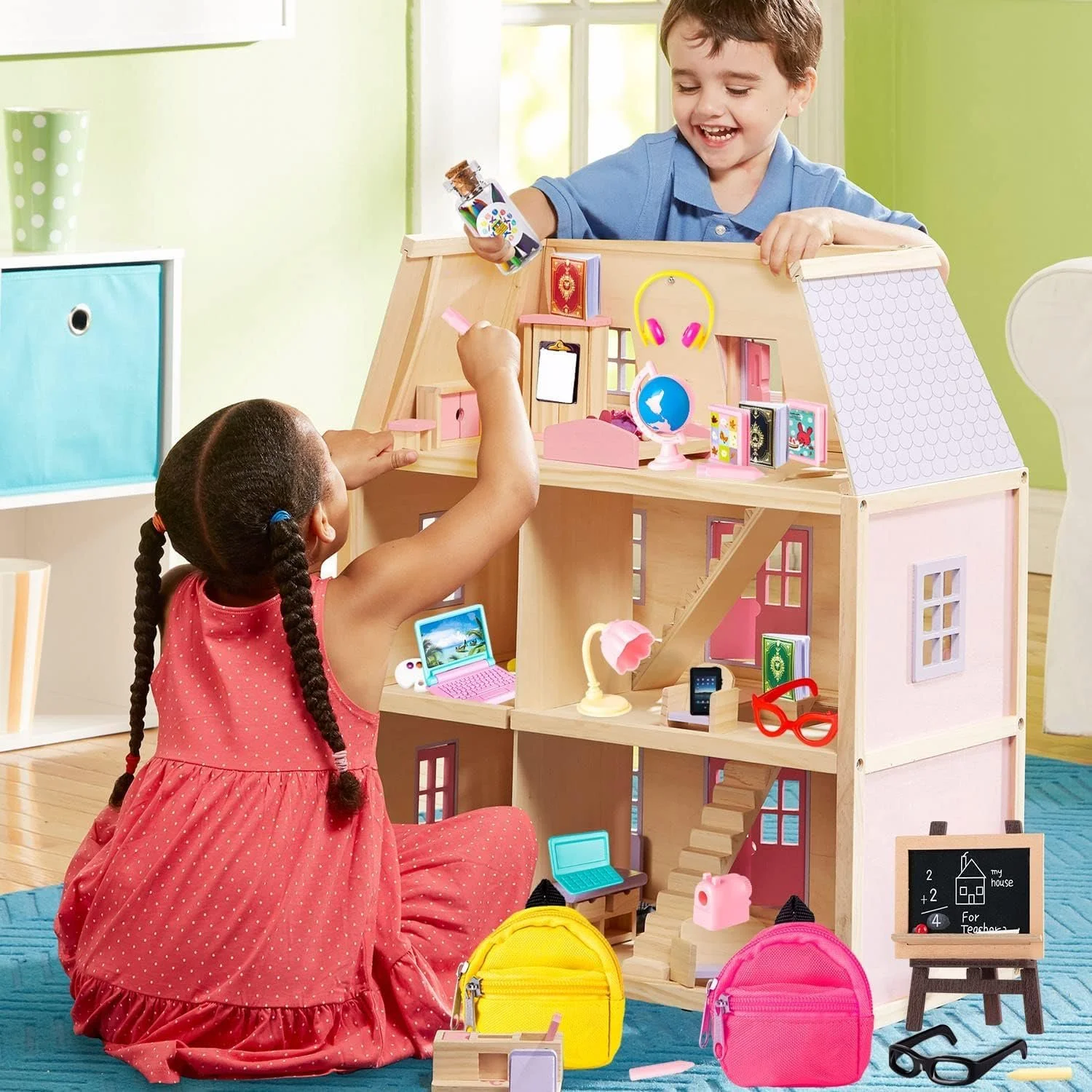 Аксесуари для ляльок Mini School Supplies 30 штук, фото №6 Аксесуари для ляльок Mini School Supplies 30 штук, фото №6