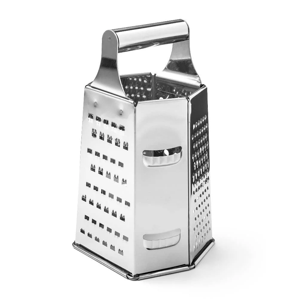 Терка Forgas 6-сторонняя из нержавеющей стали, фото №2