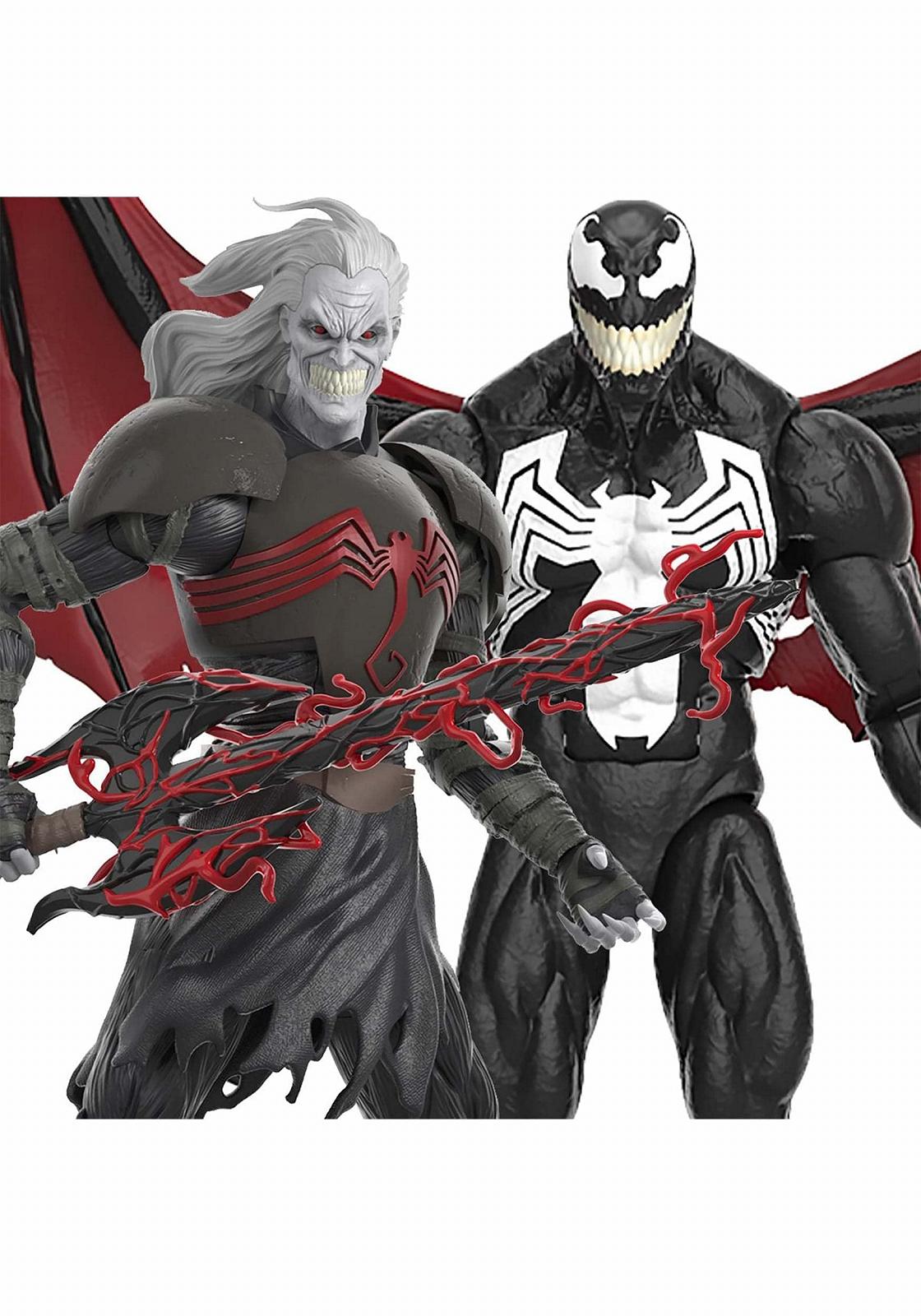 Фігурки Екшн Hasbro Marvel Legends Series Spider-Man 60th Anniversary Marvel's Knull і Venom 2-Pack King in Black, 15 см, 5 аксесуарів, фото №1