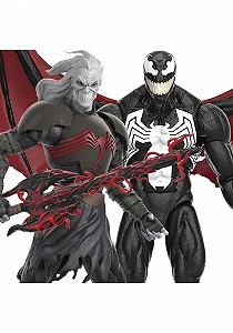 Фігурки Екшн Hasbro Marvel Legends Series Spider-Man 60th Anniversary Marvel's Knull і Venom 2-Pack King in Black, 15 см, 5 аксесуарів - Фото 1