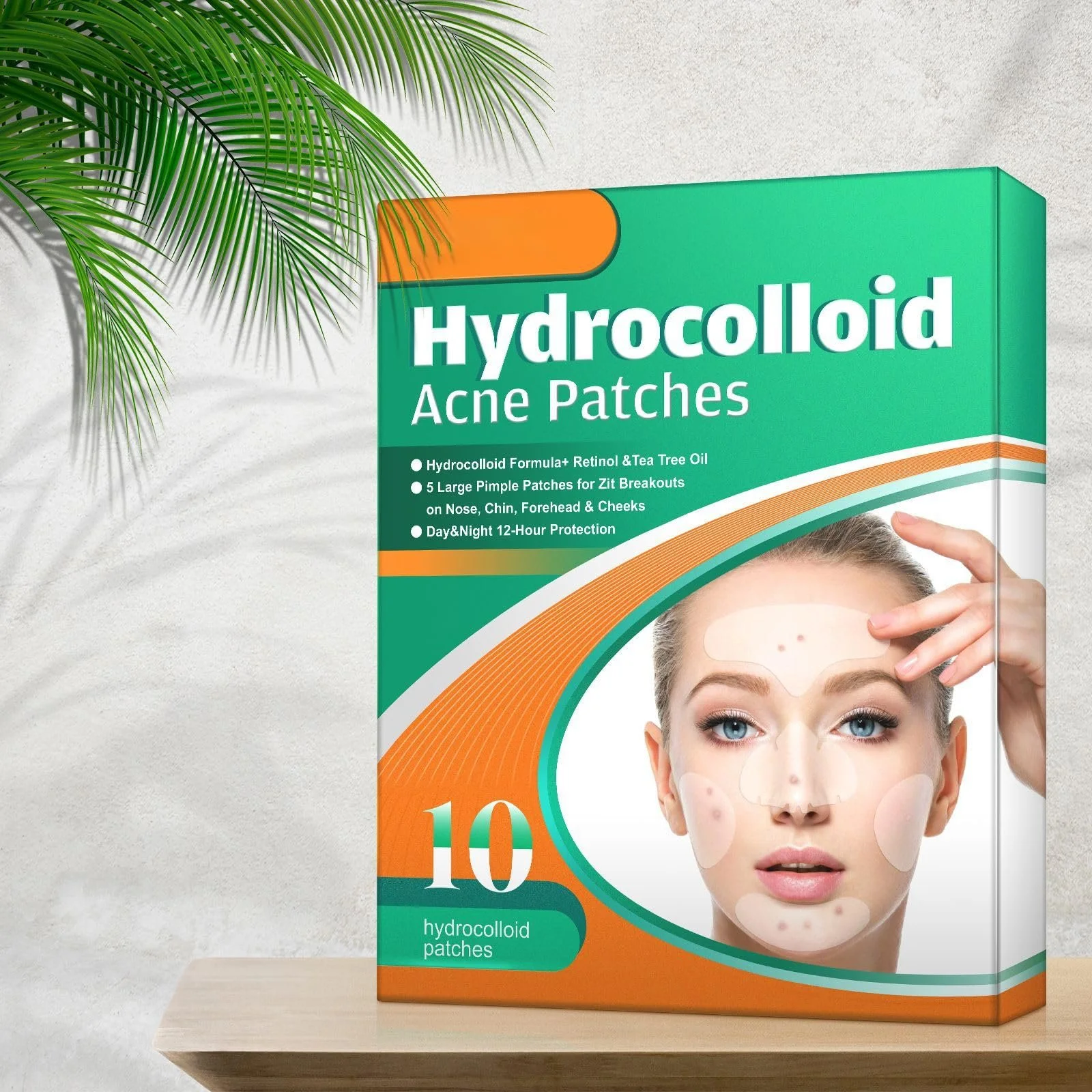 Патчі від прищів Tkekruh, 10 шт., патчі від прищів, потовщені, фото №7