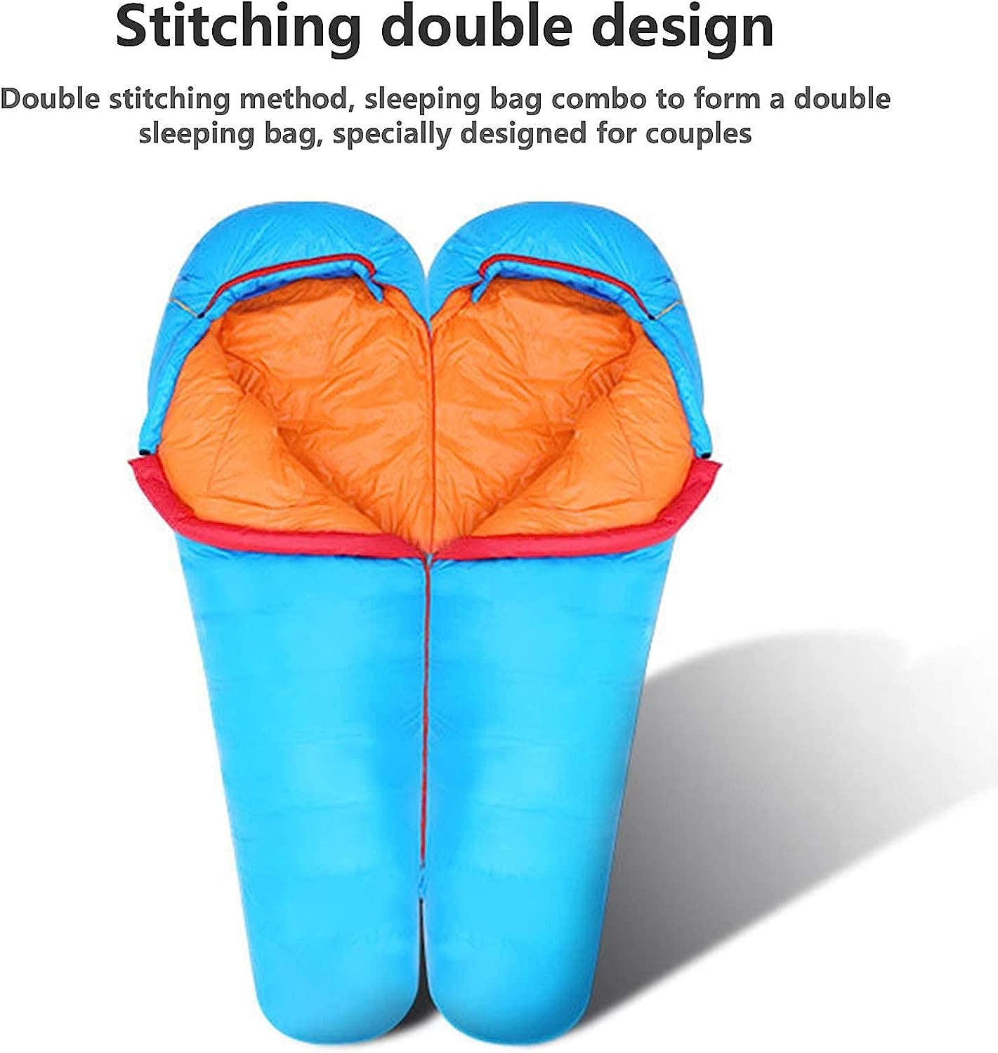 Спальний мішок MYVVKIA Waterproof Stitched Теплий Duck Down, фото №6