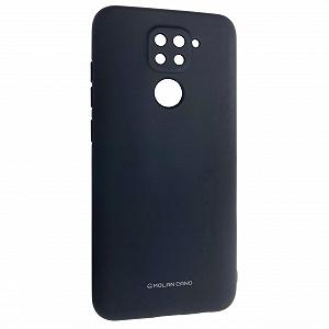 Чехол-накладка Silicone Hana Molan Cano для Xiaomi Redmi Note 9 (black) Чехол-накладка Silicone Hana Molan Cano для Xiaomi Redmi Note 9 (black)