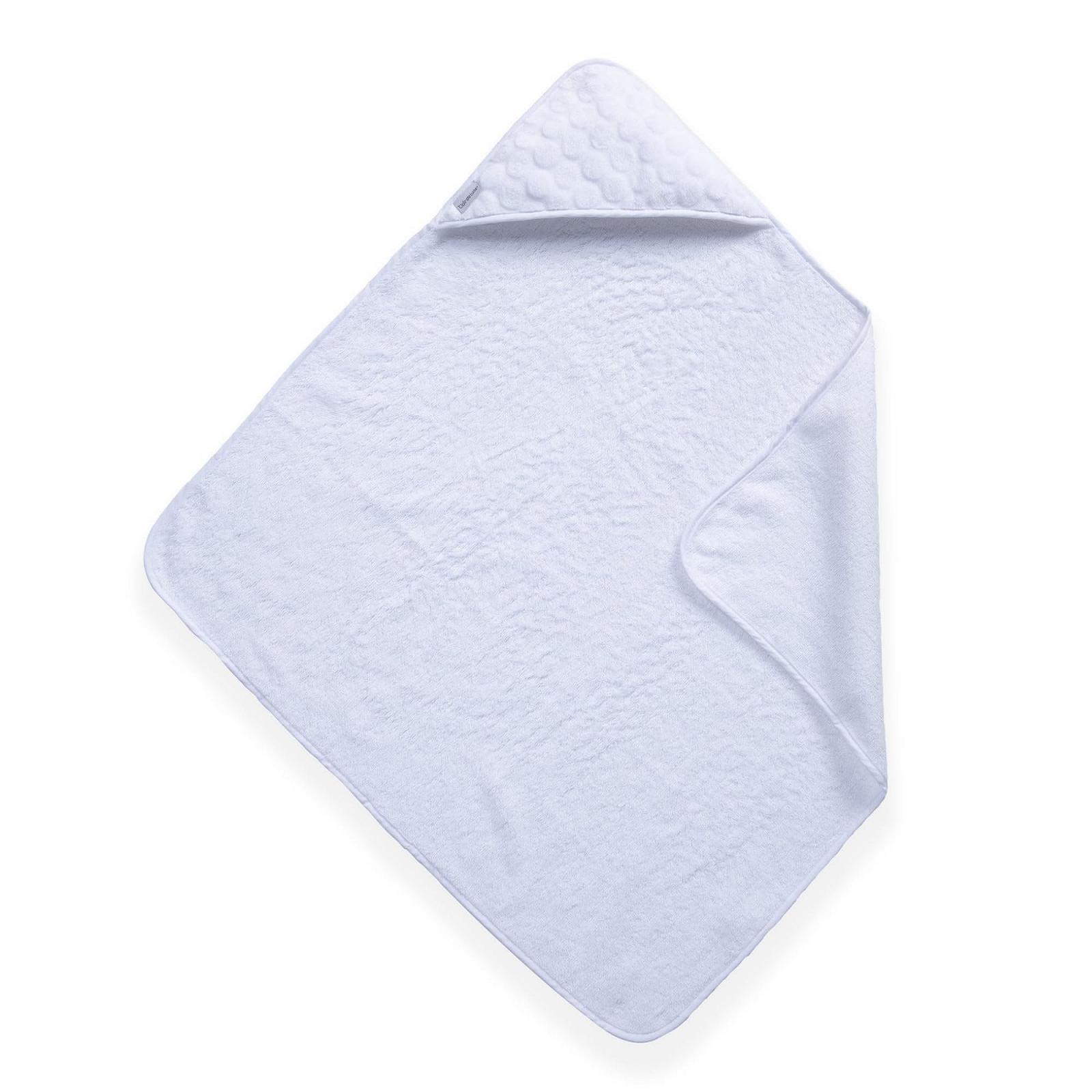 Полотенце с капюшоном Clair de Lune Marshmallow Белое, 75 x 75 см, фото №1