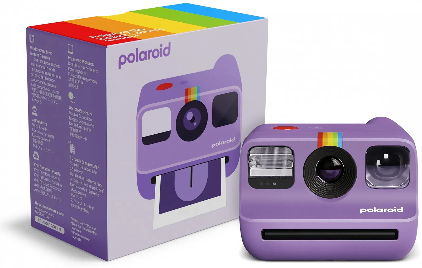 Фотокамера мгновенной печати Polaroid Go Generation 2 Purple (9183), фото №1