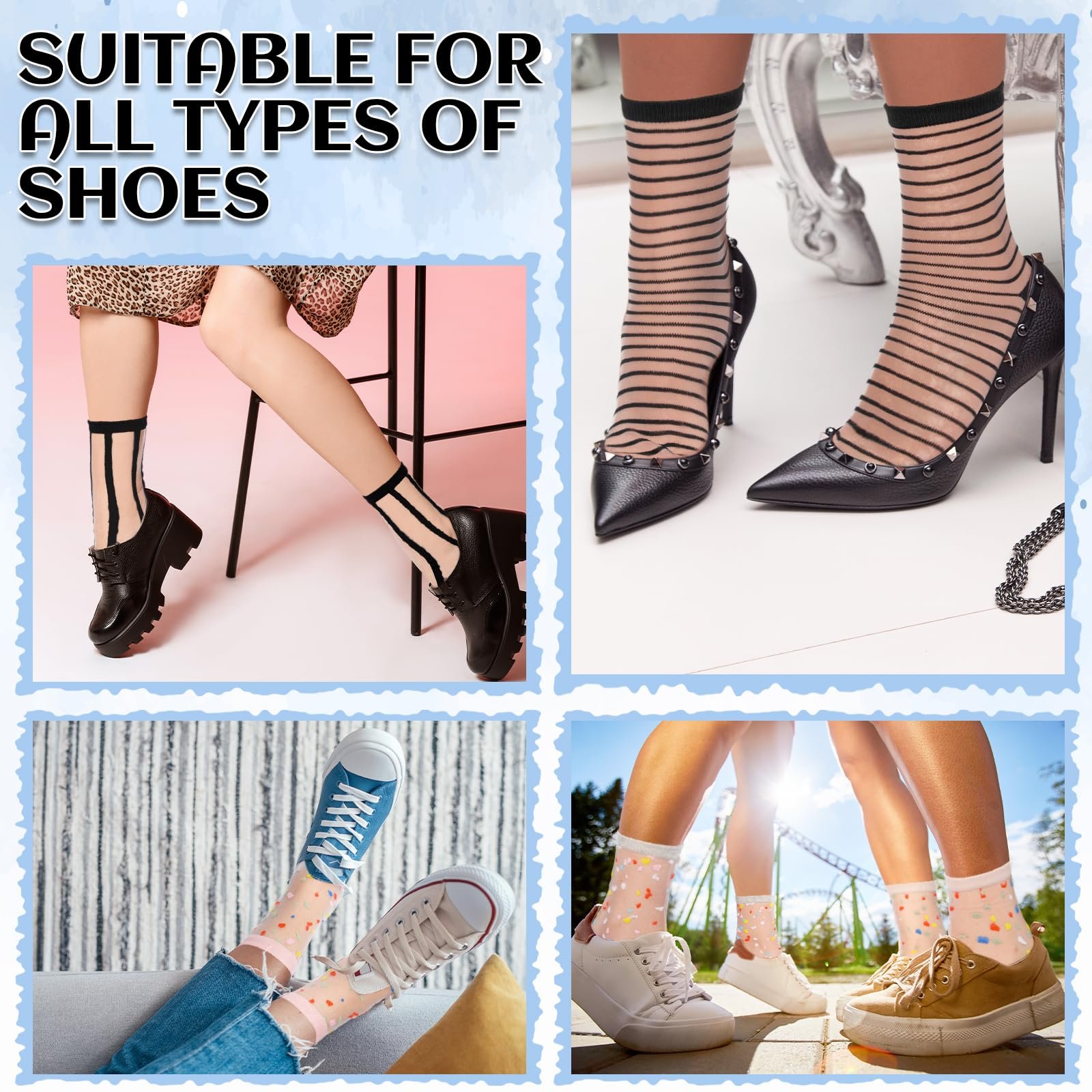 Шкарпетки Прозорі Neer 12 пар Жіночі, фото №6