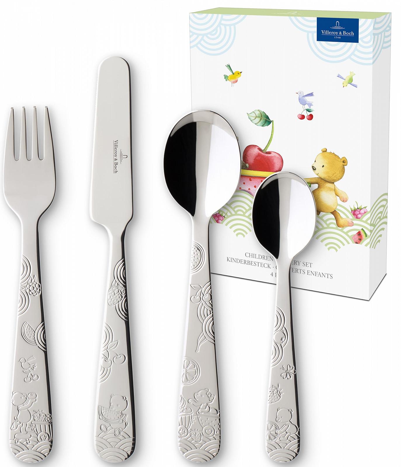 Набор детских столовых приборов Villeroy & Boch Happy as a Bear, фото №1