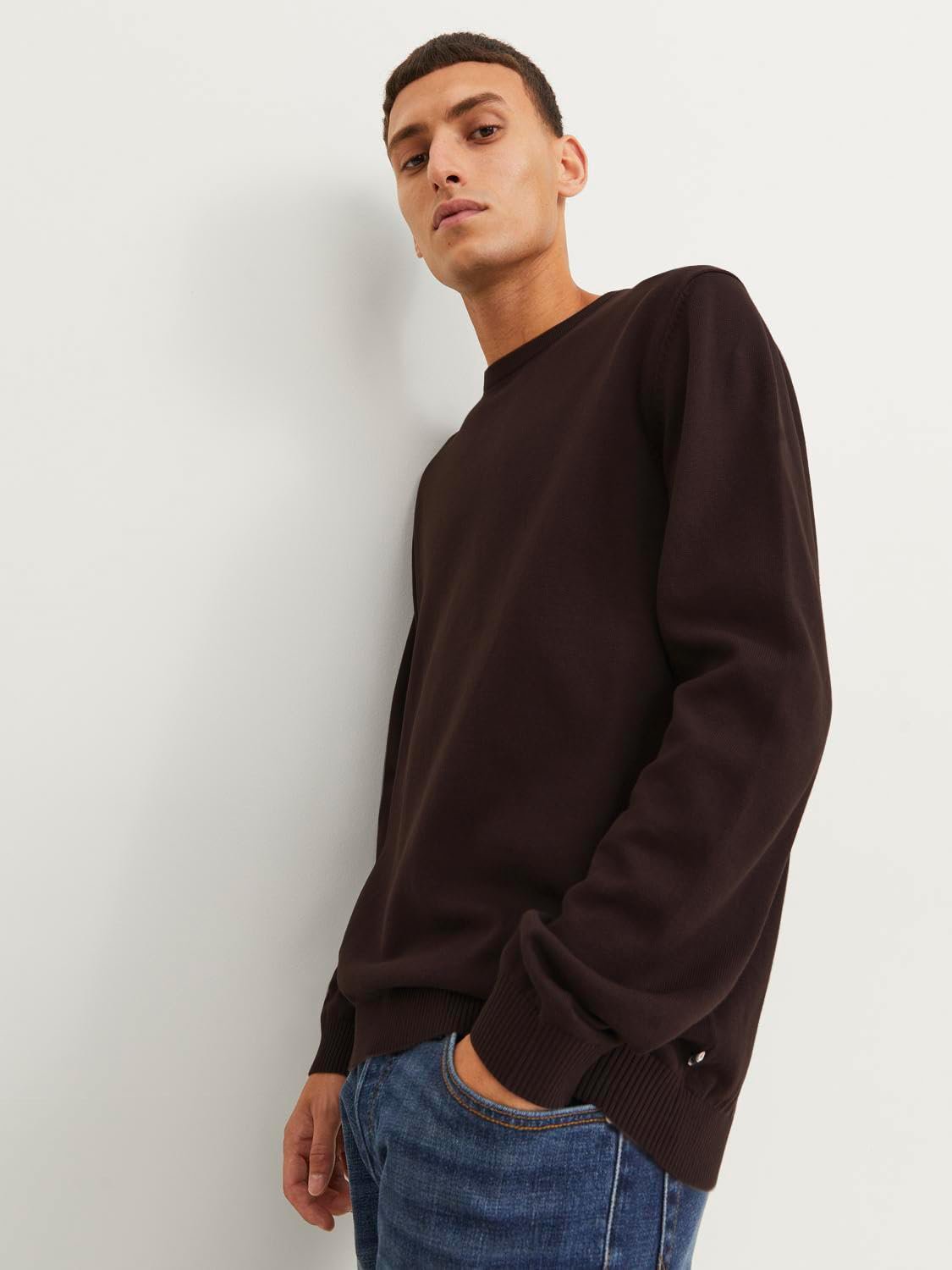 Джемпер JACK & JONES Jjebasic Knit Crew Neck Noos Чоловічий, фото №5