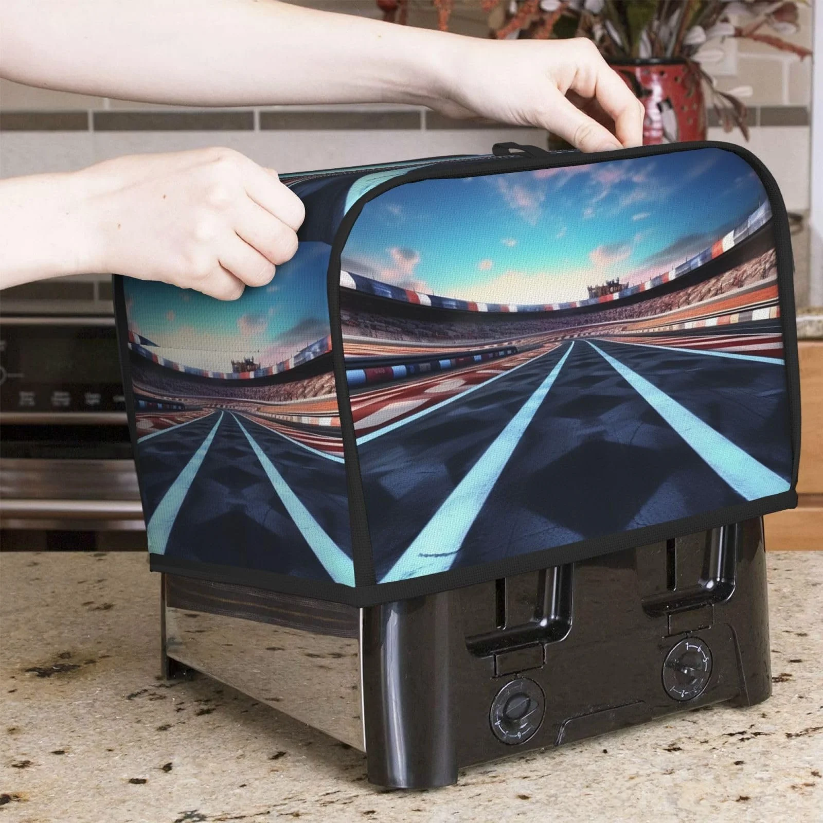 Чохол для тостера Race Track, для 2 скибочок, фото №7 Чохол для тостера Race Track, для 2 скибочок, фото №7