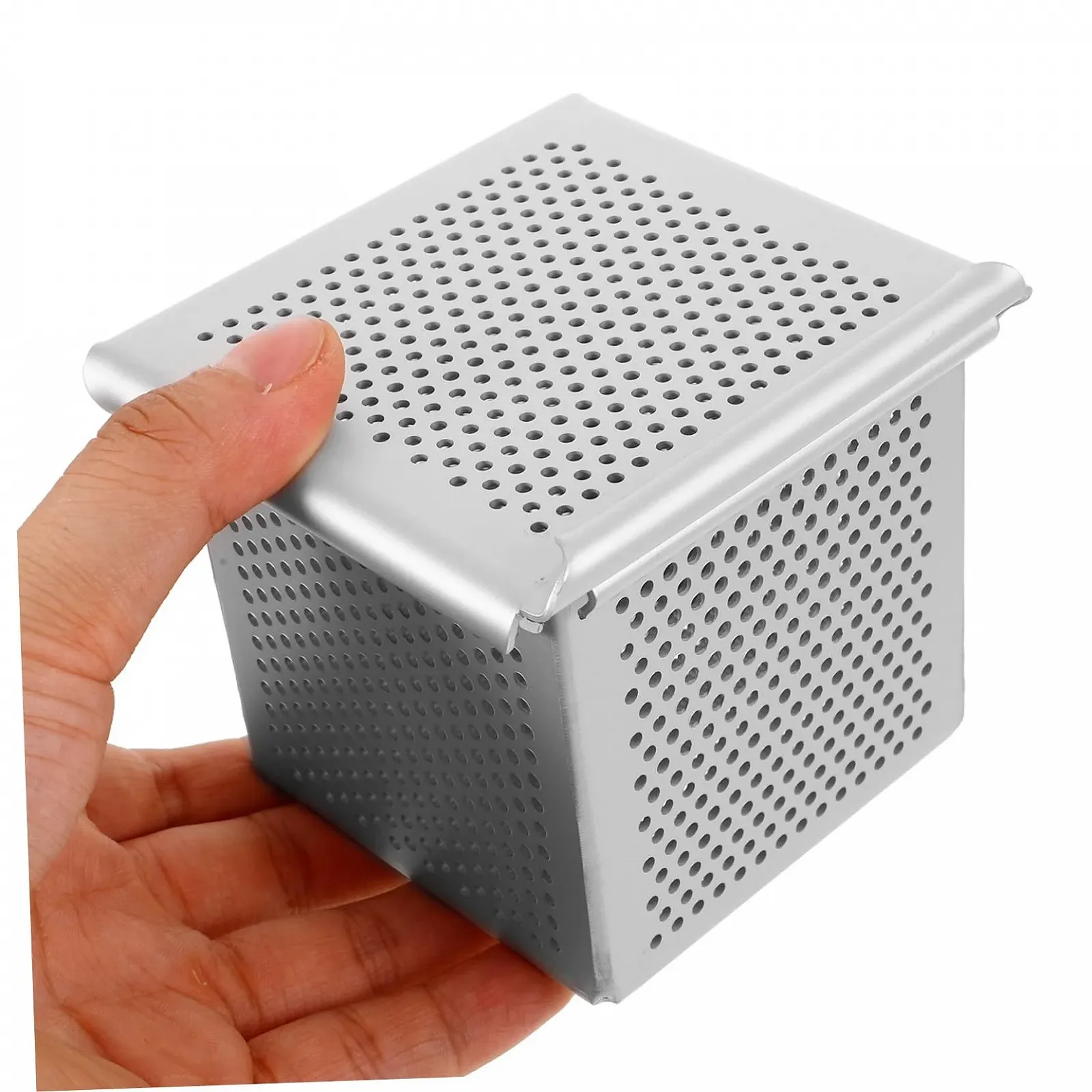 Форма для хлеба алюминиевая мини квадратная с крышкой антипригарная, фото №7