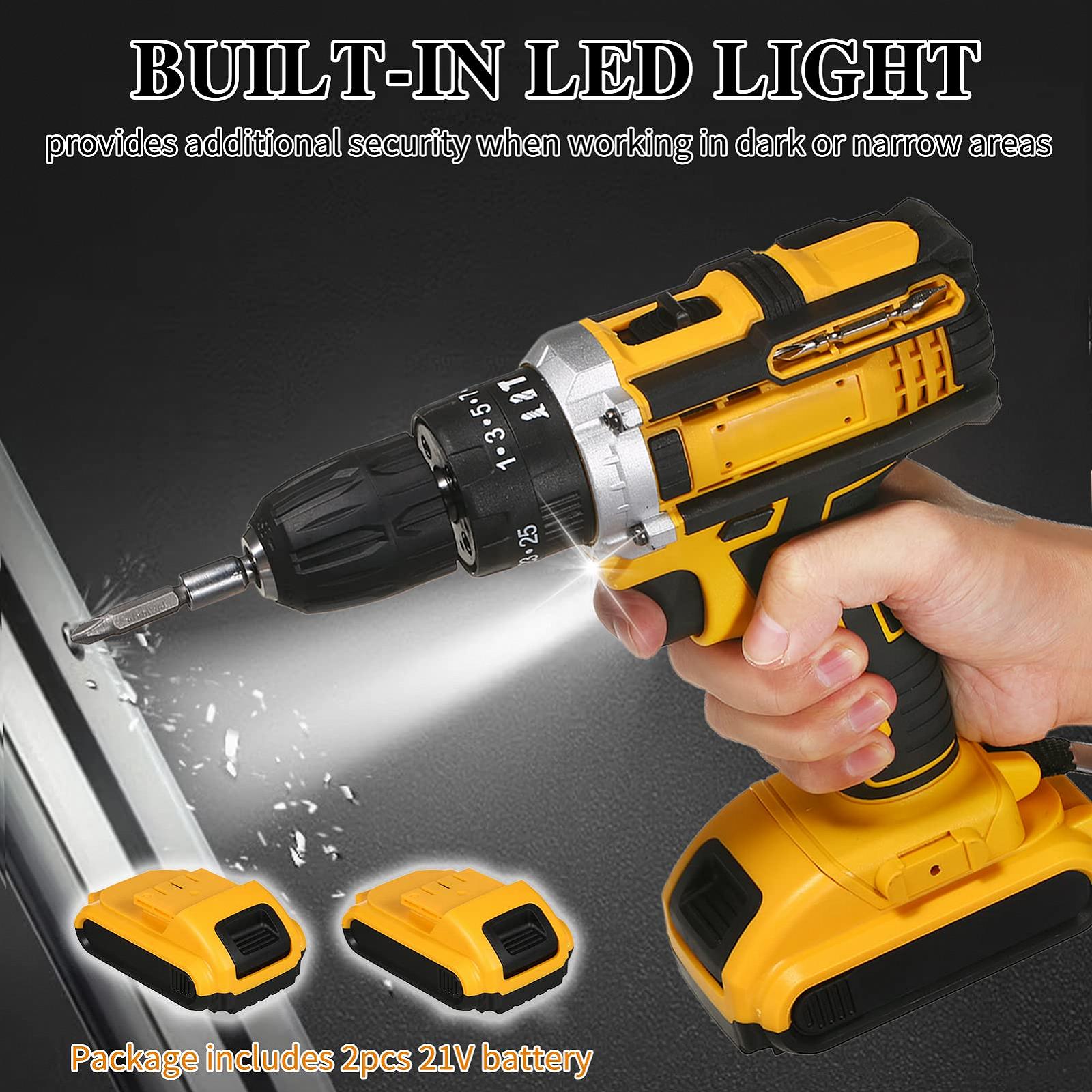 Дрель Shkalacar 21V Cordless Kit, фото №3