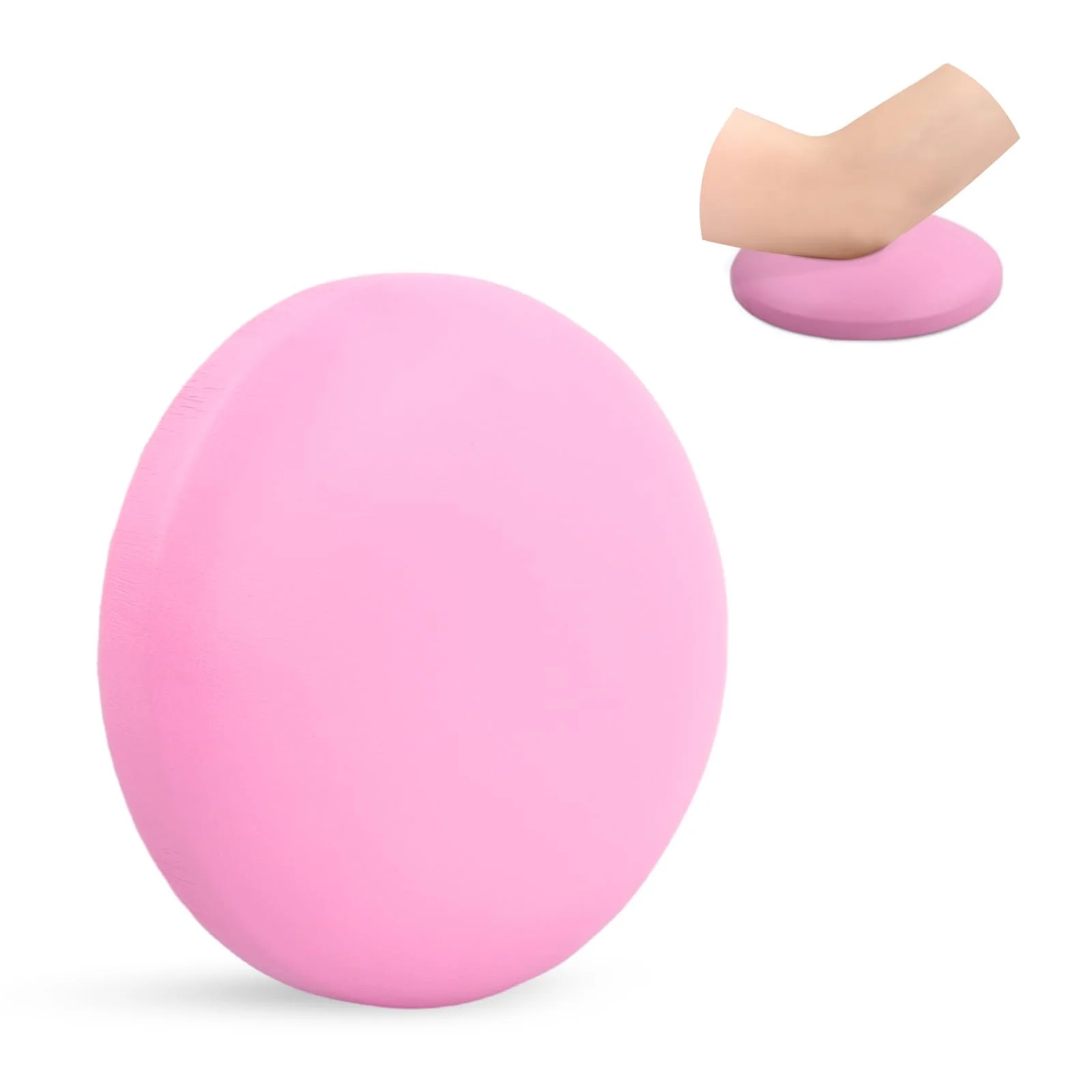 Підставка для рук манікюрна Шкіряна Подушка Рожевий, фото №1