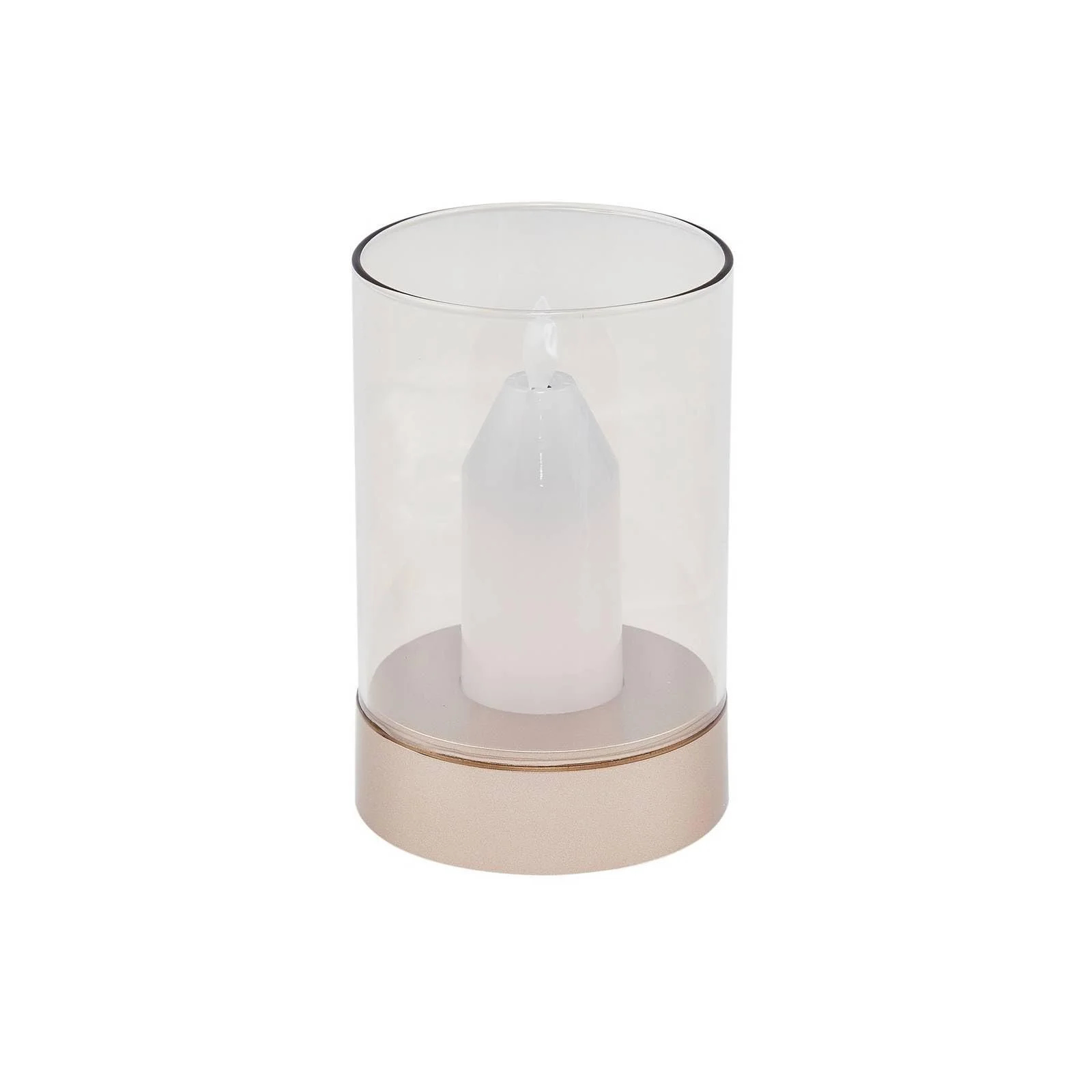 Настільна лампа Lindby Lumana LED регульована сучасна кремове скло 1 лампочка, фото №1