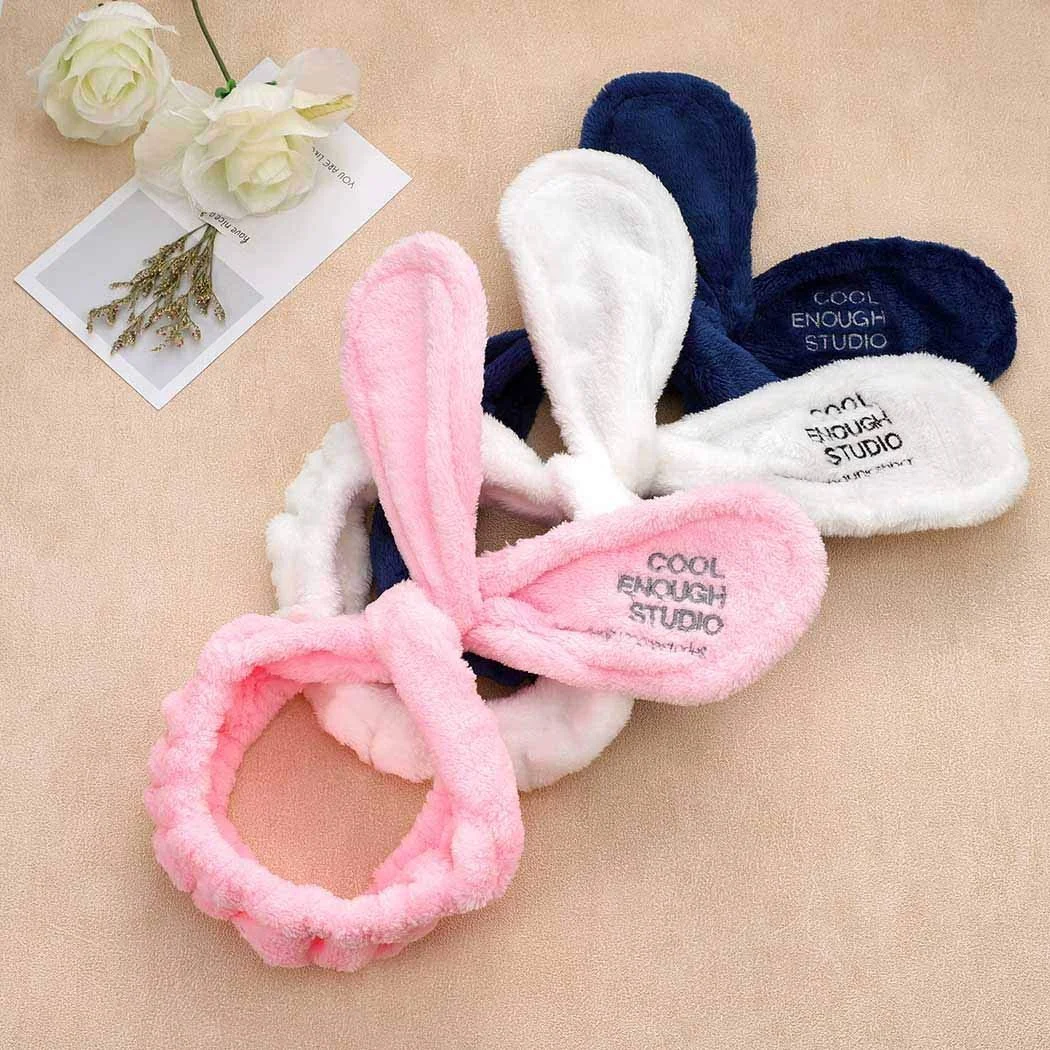 Пов'язка на голову Кролячі вушка IYOU для спа, для макіяжу, фото №6 Пов'язка на голову Кролячі вушка IYOU для спа, для макіяжу, фото №6