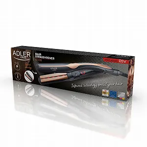 Випрямляч для волосся Adler AD 2318 2в1 з інфрачервоною технологією та керамічними пластинами 150-230°C synthetic.ua - Фото 1