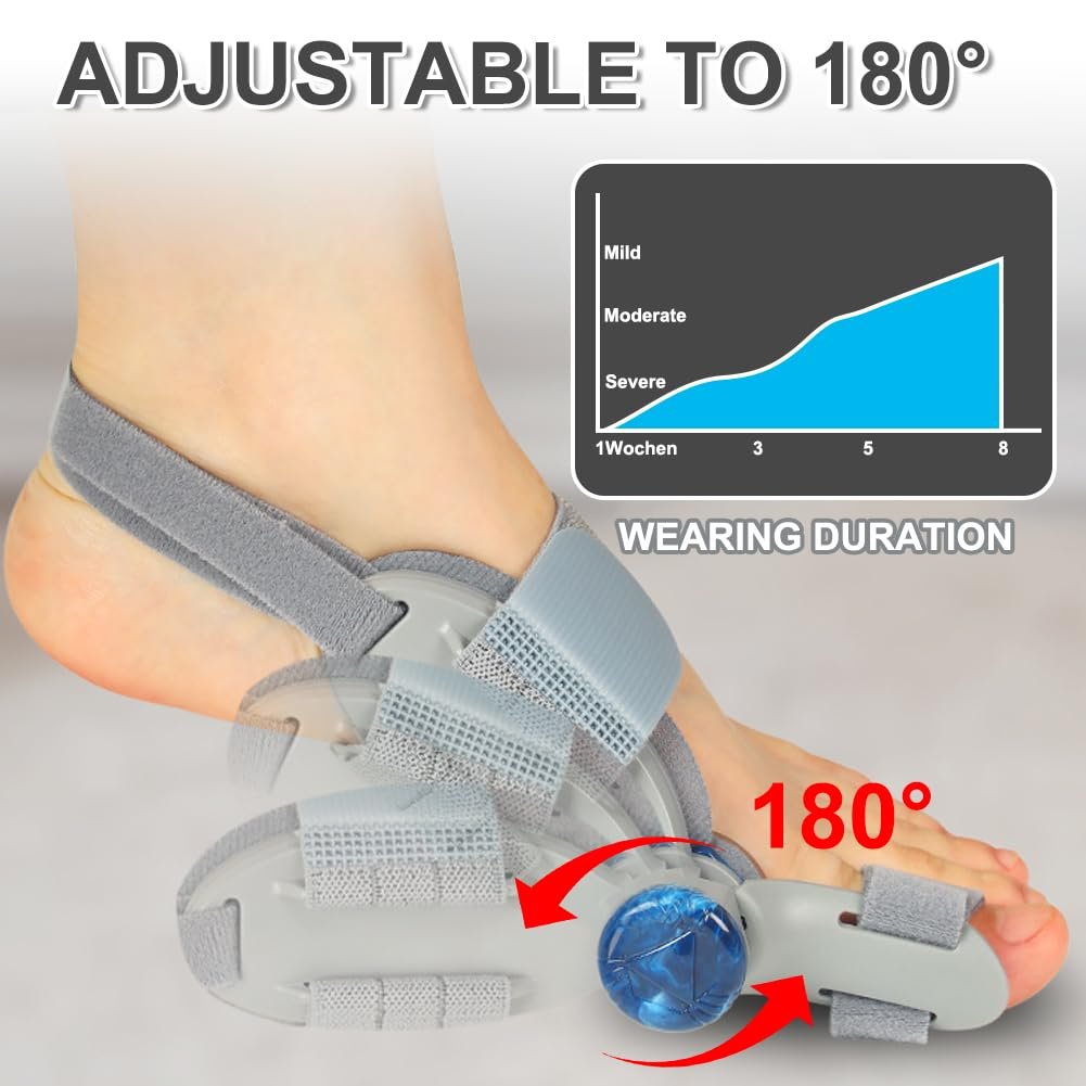 Роздільник для пальців ніг Hallux Valgus Correction Fixation Plate 1 шт., фото №5