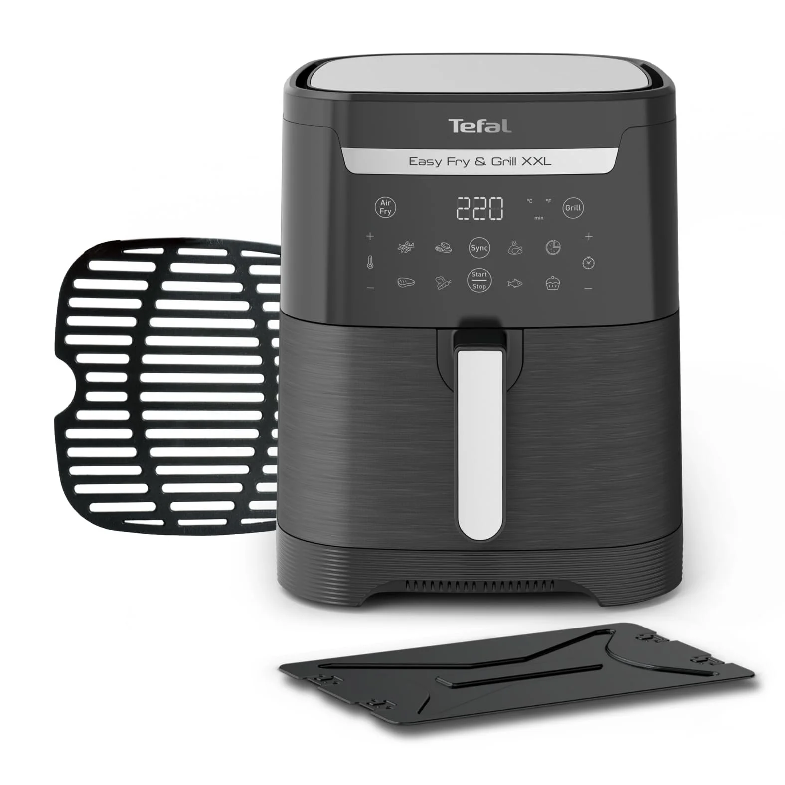 Мультипечь Tefal Easy Fry & Grill XXL EY8018 6.5 л 8 программ 80-220°C Flexcook Пластина-гриль, фото №1 Мультипечь Tefal Easy Fry & Grill XXL EY8018 6.5 л 8 программ 80-220°C Flexcook Пластина-гриль, фото №1