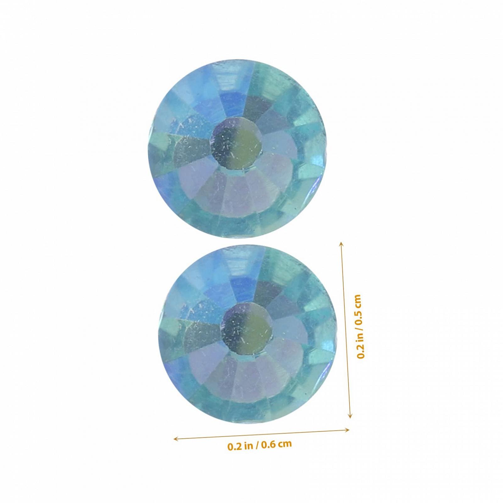 Стрази FOMIYES 1440 шт. Плоска задня частина для дизайну нігтів DIY прикраси матеріал, фото №7