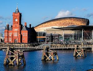 Пазл Lais Puzzle Building Pierhead and Millenium Centre Cardiff Bay 1000 деталей synthetic.ua - Фото 1