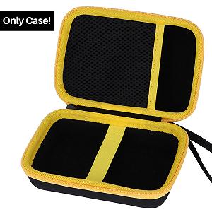 Жорсткий захисний чохол Lebakort для цифрової фотокамери миттєвого друку та фотопринтера 2-в-1 Kodak Smile+ Чорний + Жовтий synthetic.ua - Фото 1