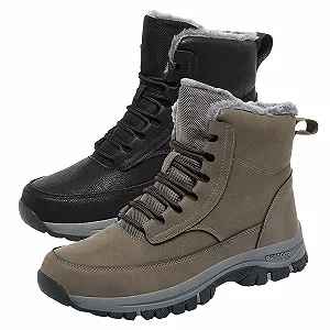 Мужские зимние ботинки Btruely Утепленные synthetic.ua - Фото 1