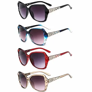 Сонцезахисні окуляри Жіночі UILYNIU Поляризовані Оверсайз Вінтажні Квадратна оправа - Фото 1