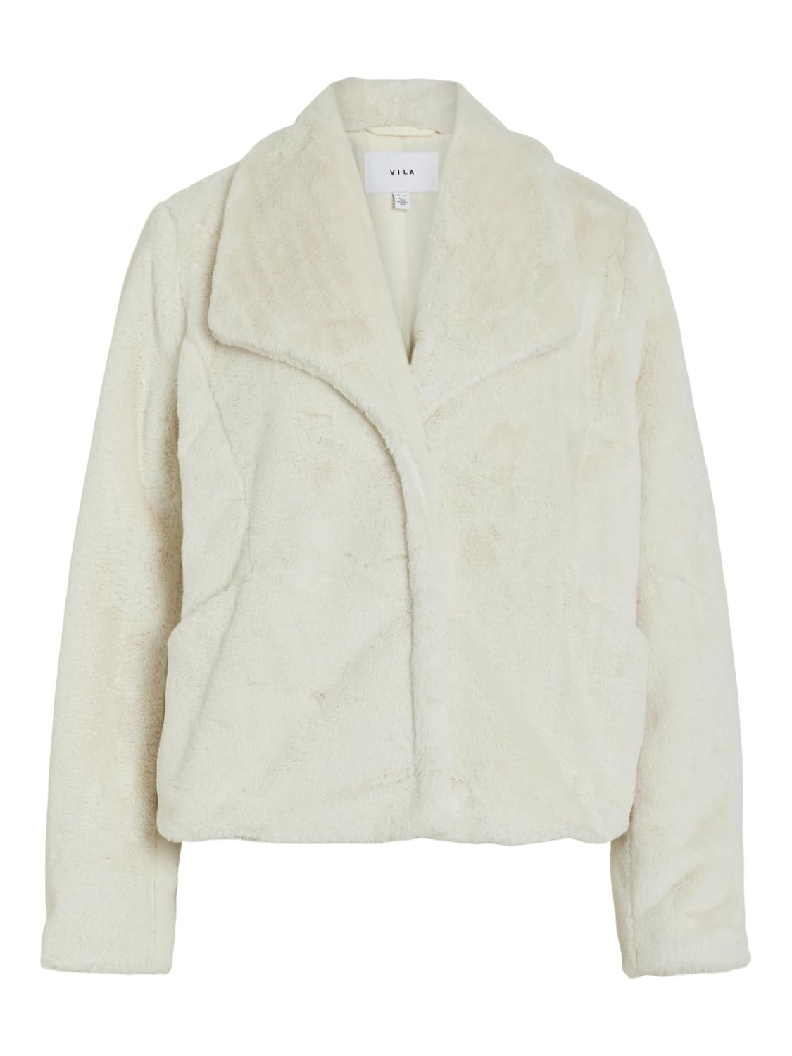 Куртка Vila VIEBBA Женская из искусственного меха L/S Новая Короткая куртка, фото №1