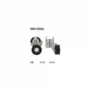 Натяжитель ремня, поликлиновой ремень SKF VKM 33061 для CITROËN FORD MAZDA PEUGEOT - Фото 1