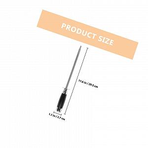 Мусат NOLITOY нержавіюча сталь дрібнозернистий synthetic.ua - Фото 1