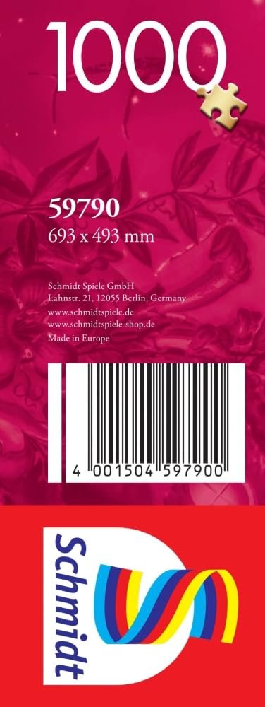 Пазл Schmidt Spiele 59790 Wo Sich Einhorn und Elfe Gute Nacht Sagen 1000 элементов, фото №2