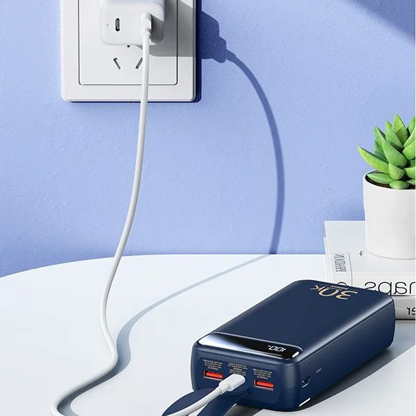 Павербанк Remax RPP-522, 22.5W, 30000 мАг, Темно-синій, фото №4