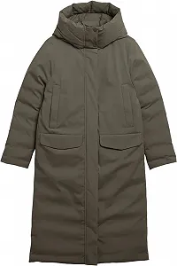 Пальто ELVINE ASHA 2025 Оливковий Сутінок - Фото 1